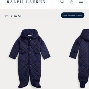 Ralph Lauren Hooded Barn Bunting